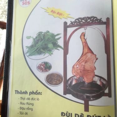 Thực đơn- Quán Ăn Lẩu Dê SOS - Trần Não