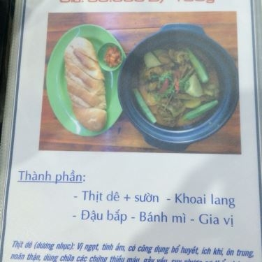 Thực đơn- Quán Ăn Dê Thật Quán - Món Ngon Từ Dê