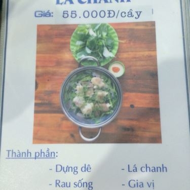 Thực đơn- Quán Ăn Dê Thật Quán - Món Ngon Từ Dê