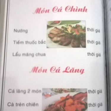 Thực đơn- Quán Ăn Dê Vàng H39 - Nhậu Bình Dân