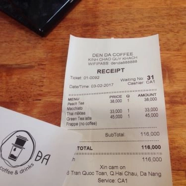 Tổng hợp- Quán Ăn Đen Đá Coffee & Dessert