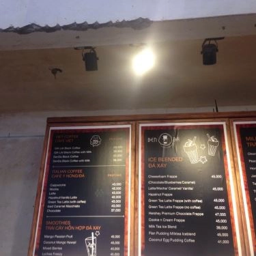 Tổng hợp- Quán Ăn Đen Đá Coffee & Dessert