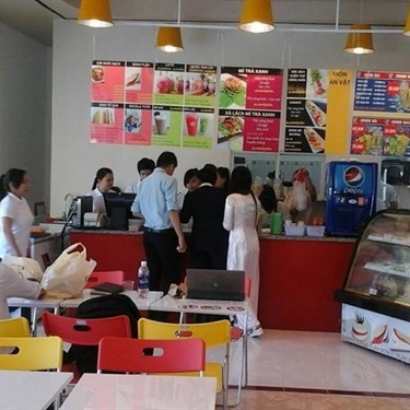 Không gian- Quán Ăn Dessert Town - Phố Tráng Miệng