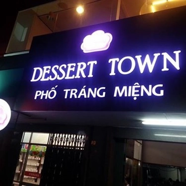 Không gian- Quán Ăn Dessert Town - Phố Tráng Miệng