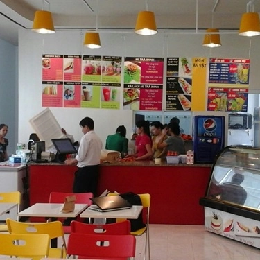 Không gian- Quán Ăn Dessert Town - Phố Tráng Miệng