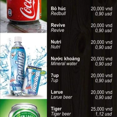 Thực đơn- Quán Ăn Diamondland - Coffee & Food