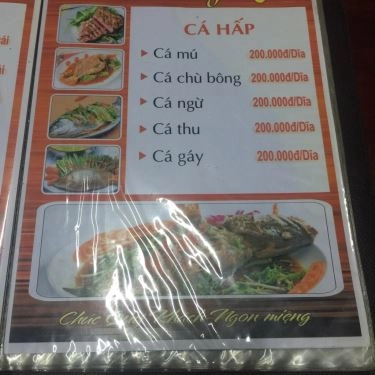 Thực đơn- Thúy Khoa - Quán Ăn Gia Đình