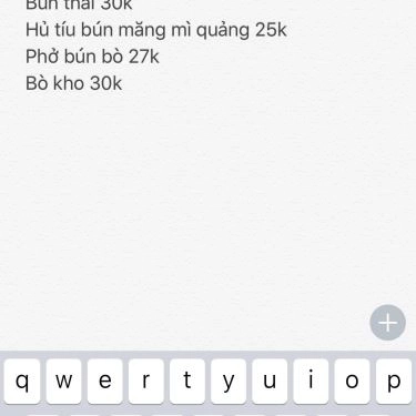 Tổng hợp- Quán Ăn Điểm Tâm Sáng - Bún & Mì