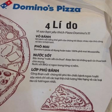 Tổng hợp- Nhà Hàng Domino's Pizza - Giảng Võ