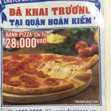 Tổng hợp- Nhà Hàng Domino's Pizza - Hàng Gai