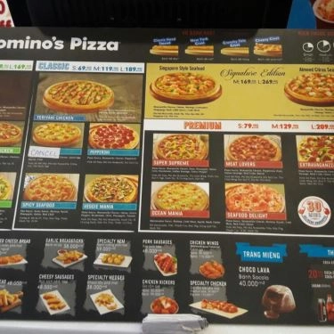 Tổng hợp- Nhà Hàng Domino's Pizza - Hàng Gai