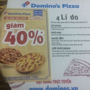 Tổng hợp- Nhà Hàng Domino's Pizza - Kha Vạn Cân