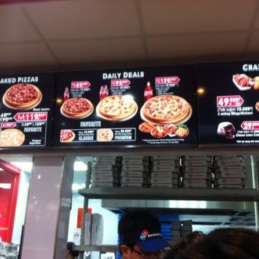 Tổng hợp- Nhà Hàng Domino's Pizza - Quang Trung