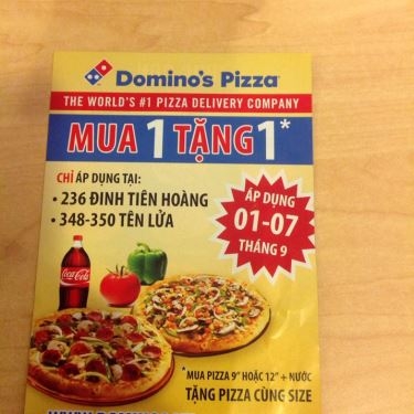 Tổng hợp- Nhà Hàng Domino's Pizza - Tên Lửa