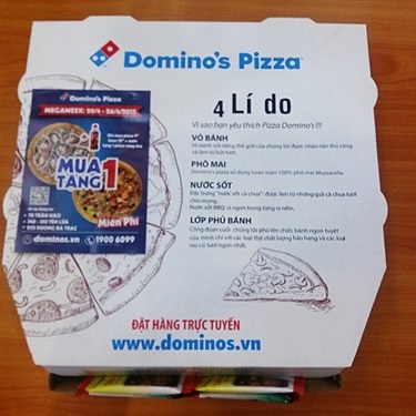 Tổng hợp- Nhà Hàng Domino's Pizza - Vườn Lài