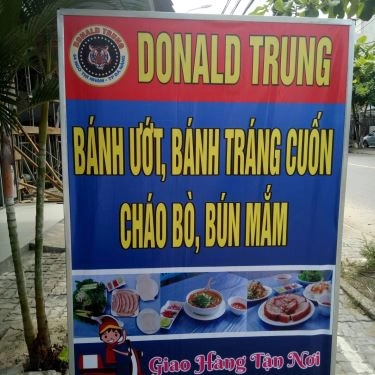 Thực đơn- Quán Ăn Donald Trung - Bánh Tráng Cuốn Thịt Heo & Bánh Ướt