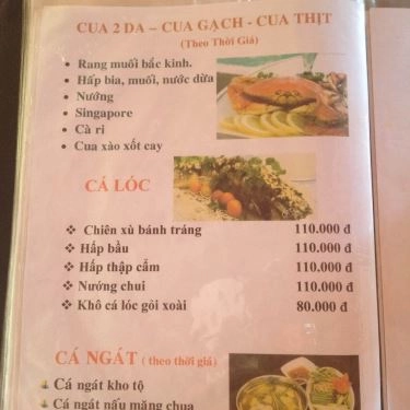 Thực đơn- Đồng Ngọc - Quán Ăn Gia Đình