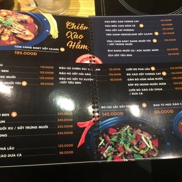 Thực đơn- Quán Ăn Quán ĐU ĐỦ - Đặc Sản Hấp & Nướng