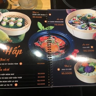 Thực đơn- Quán Ăn Quán ĐU ĐỦ - Đặc Sản Hấp & Nướng