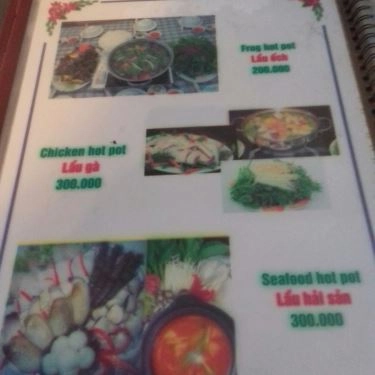 Thực đơn- Quán Ăn Cơm Rang Dưa Bò Đức Hạnh