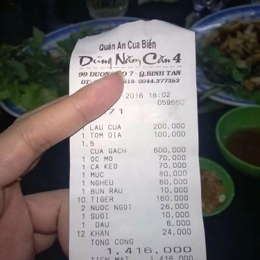 Tổng hợp- Quán Ăn Dũng Năm Căn 1 - Vành Đai Trong