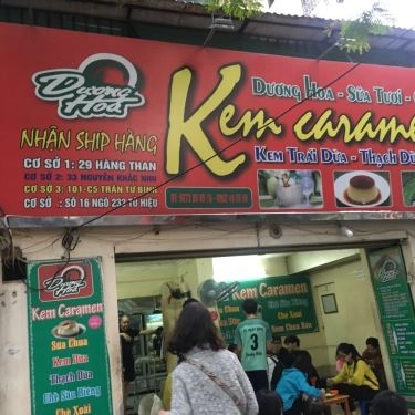 Tổng hợp- Quán Ăn Dương Hoa - Kem Caramen