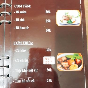 Thực đơn- Quán Ăn Dzung Quán - Ẩm Thực Kiểu Đức