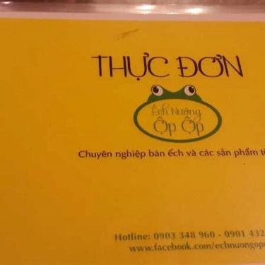 Thực đơn- Quán Ăn Ếch Nướng Ộp Ộp - Bình Giã