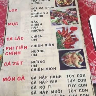 Thực đơn- Quán Ăn Ếch Ông Chạy