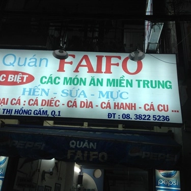 Tổng hợp- Quán Ăn FaiFo Quán - Ẩm Thực Miền Trung