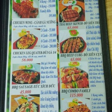 Thực đơn- Quán Ăn Family Pizza