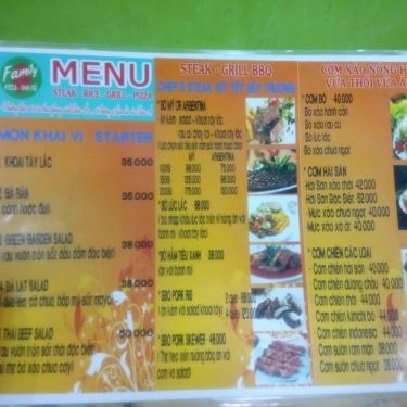 Tổng hợp- Quán Ăn Family - Pizza, Cơm & Sinh Tố
