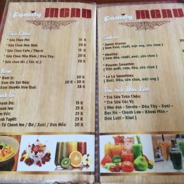 Thực đơn- Family - Quán Ăn Nhanh Hàn Quốc - KĐT Xa La