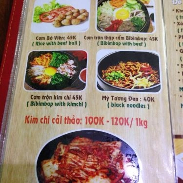 Thực đơn- Family - Quán Ăn Nhanh Hàn Quốc - KĐT Xa La