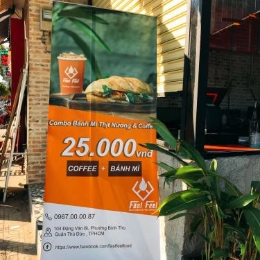 Thực đơn- Quán Ăn Fast Feel - Pizza & Bánh Mì