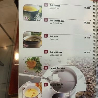 Thực đơn- Quán Ăn Fastfoods & Drinks Restaurant - Sân Bay Nội Bài