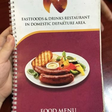 Thực đơn- Quán Ăn Fastfoods & Drinks Restaurant - Sân Bay Nội Bài