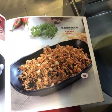 Thực đơn- Quán Ăn Feng Huang - Triệu Việt Vương