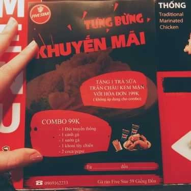 Tổng hợp- Five Star Chicken - Giếng Đồn