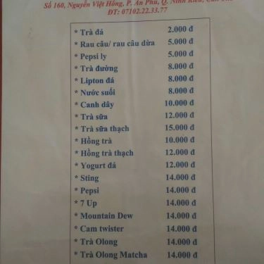 Tổng hợp- Quán Ăn Five Star Vietnam - Nguyễn Việt Hồng