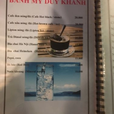 Thực đơn- Quán Ăn Five Star Vietnam - Chùa Láng