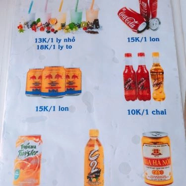 Thực đơn- Quán Ăn Five Star Vietnam - Ngãi Cầu