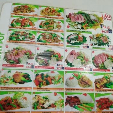 Thực đơn- Quán Ăn Food Court - CoopMart Lý Thường Kiệt
