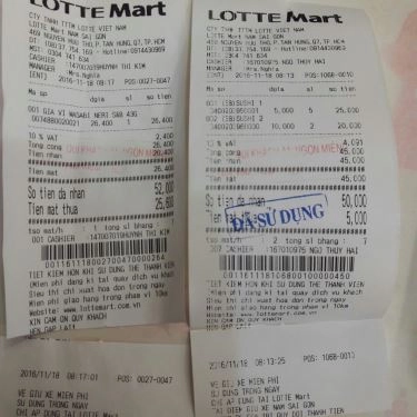 Thực đơn- Quán Ăn Food Court - Lotte Mart Nam Sài Gòn
