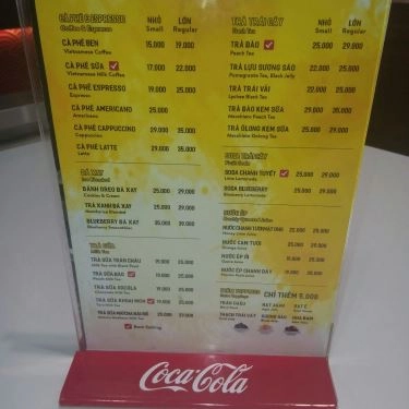 Thực đơn- Quán Ăn Food Court Vincom Mega Mall Thảo Điền