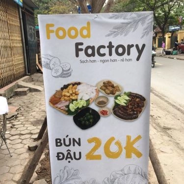 Thực đơn- Quán Ăn Food Factory - Bún Đậu Mắm Tôm