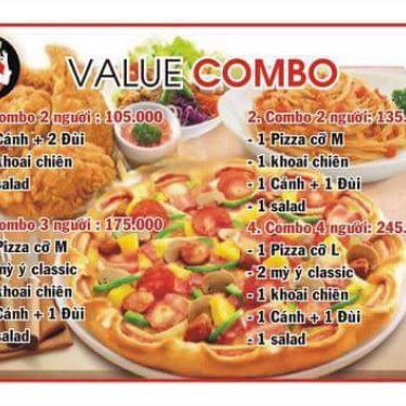 Thực đơn- Quán Ăn Fresh Pizza - Linh Đàm
