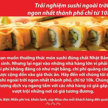 Tổng hợp- Nhà Hàng Fresh Sushi - Nguyễn Cư Trinh