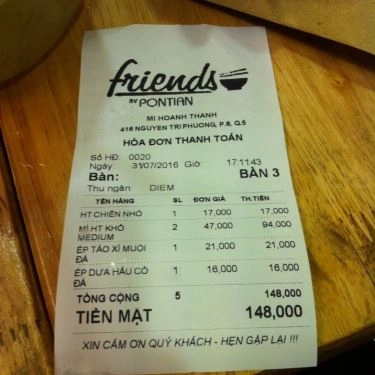 Tổng hợp- Quán Ăn Friends By Pontian - Mì Singapore - Nguyễn Tri Phương