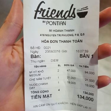 Tổng hợp- Quán Ăn Friends By Pontian - Mì Singapore - Nguyễn Tri Phương